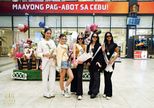 Arrival of the Hiyas ng Pilipinas queens at the Queen City of the South