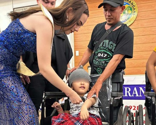 Hiyas ng Pilipinas Miss Tourism World Philippines 2023, Fatima Kate Bisan, champions the cause of assisting Persons with Disabilities (PWD)